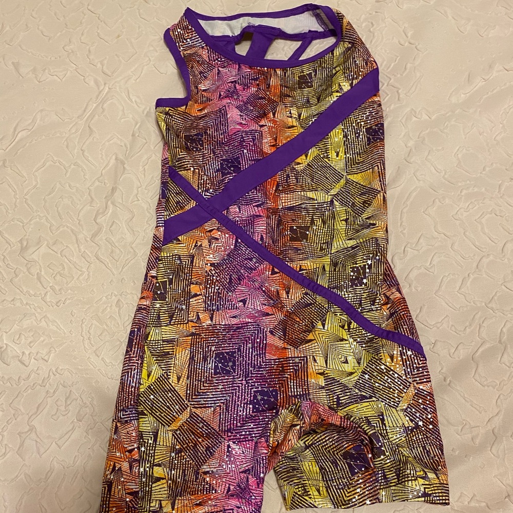 Children’s gymnastics leotard.